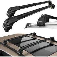 TURTLE Air2 Air-2 Dachträger mit niedriger Basis, schwarz, 90/90