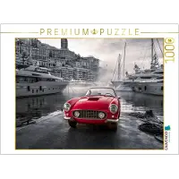 CALVENDO Puzzle Monaco: Luxus trifft auf den Horizont | 1000 Teile, fertige Größe: 64 x 48 cm | Fotopuzzle für entspannte Stunden
