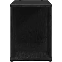 vidaXL TV-Schrank Schwarz Eichen-Optik 60x24x32 cm Holzwerkstoff