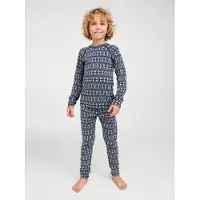 Reima Wool Base Layer Set, Taival navy (6982) 100 cm