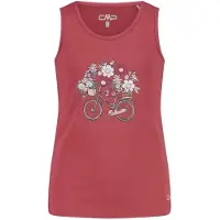 CMP Mädchen Tanktop mit grafischem Muster