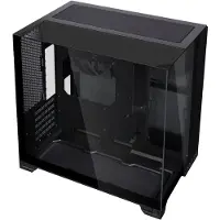Lian Li 011 Vision O11 VISION-M, Midi Tower, PC, Schwarz, micro ATX, Mini-ITX, Stahl, Gehärtetes Glas, Aluminium, Gaming