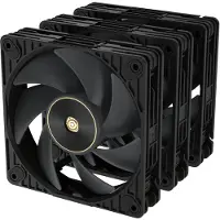 Asus Proart Pf120 Pwm Black 3in1 Computer Case 12cm Ventilator 3 Einheiten