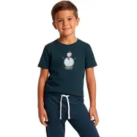 Super.natural Snowman Regular Fit Kurzarm-t-shirt