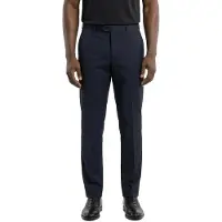 Hackett für Herren. HM211330 Einfarbige Wollhose navy (32), Lässig, Party, Wolle, Klassisch, Marine