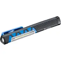 Varta Taschenlampe "WORK FLEX POCKET LIGHT", schwarz, B:3,1cm H:17,3cm T:2,4cm, Mobilleuchten, Taschenlampe