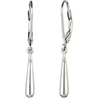 Elli Paar Ohrhänger "Ohrringe Ohrhänger Tropfen mit Kristallen von Swarovski 925 Sterling Silber" Gr. 31, silber, Ohrringe, Damen, 31, Silber 925 (Sterlingsilber), Paar Ohrhänger