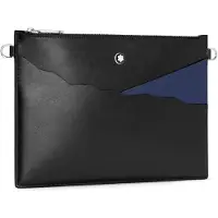 Mont Blanc Meisterstück Handgelenktasche Leder 30 cm black 129676