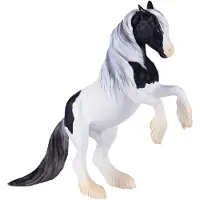 Mojo Fun Irish Cob Stallion, 3 Jahr(e), HORSE WORLD, Schwarz, Weiß, Polyvinylchlorid (PVC)