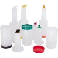 Contacto Dosier- und Vorratsflasche, Inhalt: 2,00 Liter, Höhe: 350 mm, grün