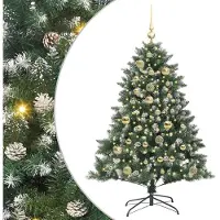 vidaXL Künstlicher Weihnachtsbaum Grün 120 cm