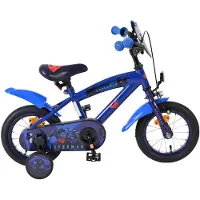 Volare Superman Kinderfahrrad - Jungen - 12 Zoll - Blau