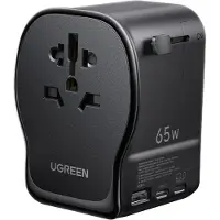 UGREEN 55001, Drinnen, AC, Schwarz, Grau