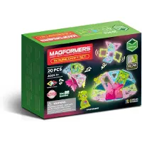 Magformers Glowing Craft Set, Konstruktionsspielzeug