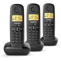 Gigaset Schwarzes schnurloses telefon BASIC100TRIONOIR