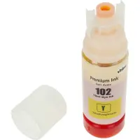 VHBW Nachfülltinte kompatibel mit Canon Pixma G6050, G7050, GM2050, GM4050 Drucker - Refilltinte Dye Yellow, 70ml