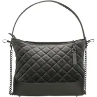 Gave Lux Handtasche für Damen, Italy, Modell Nocturne, aus Wildleder