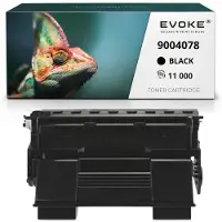 Evoke Kompatible Tonerkartusche für den OKI-Drucker B6200 9004078, Schwarz, 11.000 Seiten, kompatibel mit B6200, B6200DN, B6200N, B6250dn, B6250n, B6300N