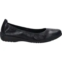 Josef seibel Ballerina "Fenja 01, indigo", Damen, Gr. 44, blau (indigo), Obermaterial: 100% Rindsleder Leather cow., Schuhe Ballerina