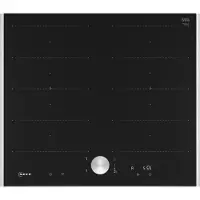 NEFF N 90, Schwarz, Integriert, 60 cm, Zonen-Induktionskochfeld, 4 Zone(n), 4 Zone(n)