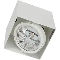 Eko-Light Plaza-Anbauleuchte 1Xgu10 Ar111 Weiß Deckenspots