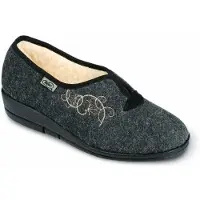 Befado Damen Hausschuhe 940D357 warm Grau