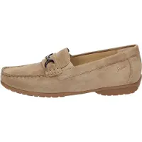 Sioux Cortizia-738-H Slipper in Übergrößen Beige40162 große Damenschuhe