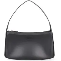 Marc Ellis Embera Pro Gummi Handtasche Damen Reißverschluss Schwarz Braun Nero e Oro chiaro UNICA 20.5x15.5x7 cm CLASS-BLACK-L.GOLD
