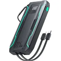 JOYROOM JR-L017, 10000 mAh, Lithium Polymer (LiPo), 3,7 V, Schwarz