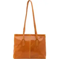 I Fratelli Firenze Damen Schultertasche, echtes Leder, Vollnarbenleder, Reißverschluss, Italy