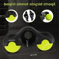 Markenlos Rocker Plate Füße Set von 4 Stück für Indoor-Fahrradtraining - Dämpfung, Stabilität und Kompatibilität mit Fahrradtrainern und Tennisbällen