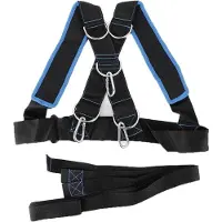 Markenlos Verstellbares Sledge Harness für Rückwärtstraining, Schultergurte für Widerstandstraining und Fitness, Ideal für Sport und Krafttraining