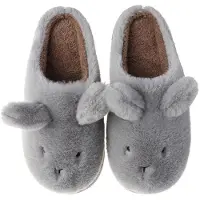 Merkloos Omgoods – Set mit 10 Einweg-Slippern aus Filz, uni, für Gäste