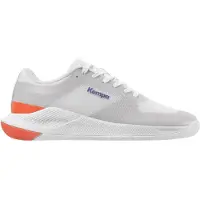 Kempa Hallenschuh "Hallen-Sport-Schuhe Kourtfly Two W", Damen, Gr. 5,5, weiß (weiß, grau), Obermaterial: 100% Textilmaterial TEXMAT., Schuhe Hallenschuh