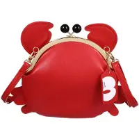 Merkloos Solidchoice – Elegante Handtasche in Krabbenform für Damen