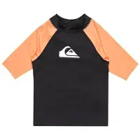 Quiksilver Everyday Upf50 Kurzarm-rash Guard Schwarz 24 Months Kinder Schwarz 24 Months