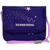 Schneiders Brustbeutel Geldbörse Neck Pouch Flashlight violett