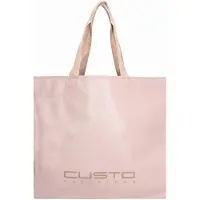 Custo Barcelona Shopper Tasche Damen aus Kunstleder Minimalistisches Design ohne Verschluss Beige UNICA C261-2050M-v13-BEIGE