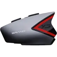 OEM Helm-Headset, Bluetooth-Konnektivität, Geräuschunterdrückende Audio, X3 SCHWARZ