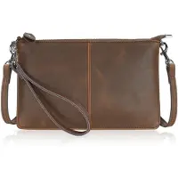 Merkloos Solidchoice – Robuste Handtasche mit Tragegriff und Schulterriemen
