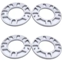 Merkloos Solidchoice – Set mit 4 Aluminium-Radabstandshalter, 10 mm, universell