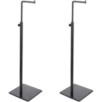 Merkloos Solidchoice – Set aus 2 Edelstahl-Handtaschenständern für den Einsatz zu Hause und im Geschäft