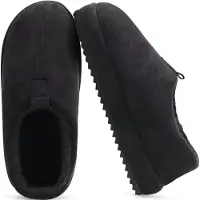Merkloos Solidchoice – Herren-Slipper mit Memory-Schaum und warmer Innenfütterung