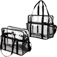 Merkloos Solidchoice – Set aus 2 transparenten Bechern mit Griffen