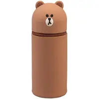 Grupo Erik Line Friends Brown Federmäppchen Mäppchen Merch