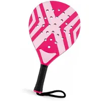 TK Gruppe Padel Tennis Schläger für Anfänger & Fortgeschrittene – Padelschläger Set Erwachsene Profi Racket (Pink)