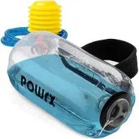 Unyqoos Wasser-Powerbag – wasserbefüllbarer Medizinball (bis 4 kg) 25 x 14 cm, mit Schlaufe & Pumpe für funktionelles Ganzkörper- und Biofeedback-Training