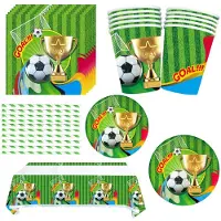 Merkloos Solidchoice – Tischdekoration für Fußballfeiern