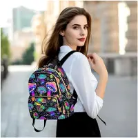 Markenlos Damen-Rucksack, Geldbörse, lässig, leicht, für Reisen, Schultertasche