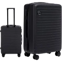 LTPRTZ Wings COOT Koffer 24 Zoll Hartschale mit 360° Rollen, Reisekoffer M für Urlaub und Geschäftsreisen, ABS+ stabil leicht